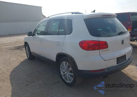 2012 Volkswagen Tiguan Se из США, поврежденный, VIN WVGAV7AX3CW550686